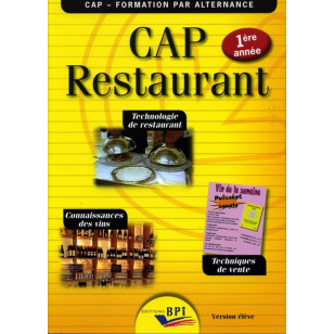 CAP Restaurant - 1ère année